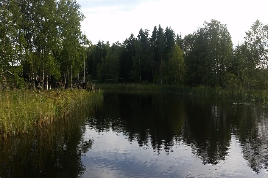 Beautiful river Delångersån