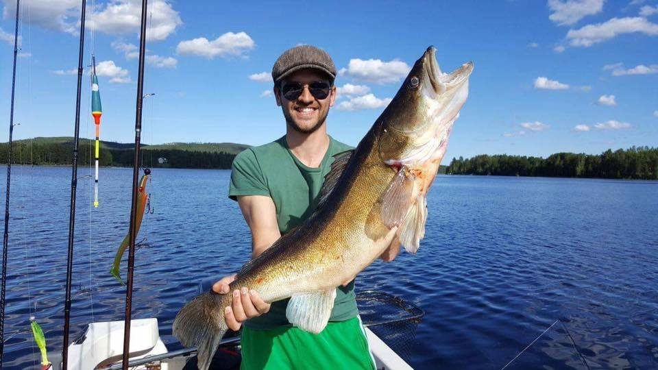 Nice Zander from one of my guest from Austria!
