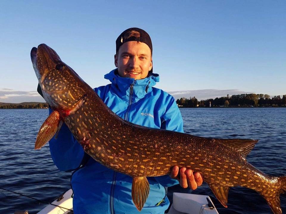 Nice pike from one of my guest from Austria!